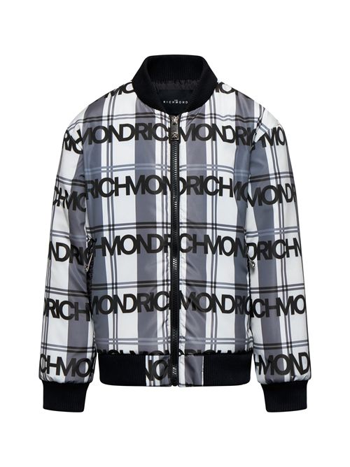 Bomberino logo RICHMOND | RBA25091GBBIANCP NERO